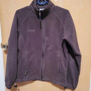 Columbia Full Zipped Brown Jacket- Size- Womens Medium